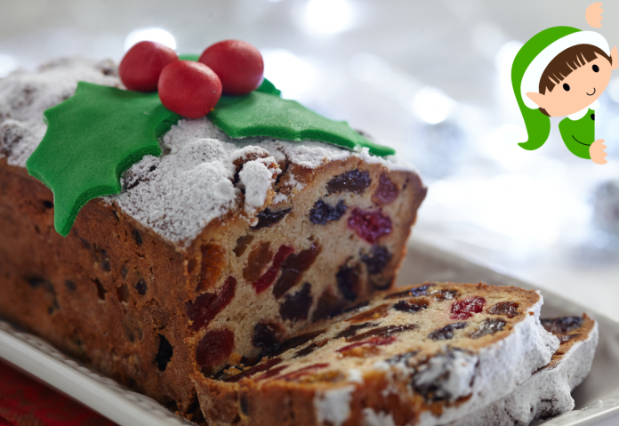 pastel navideño